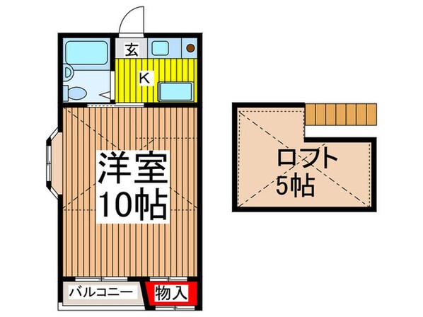 プリシアの物件間取画像